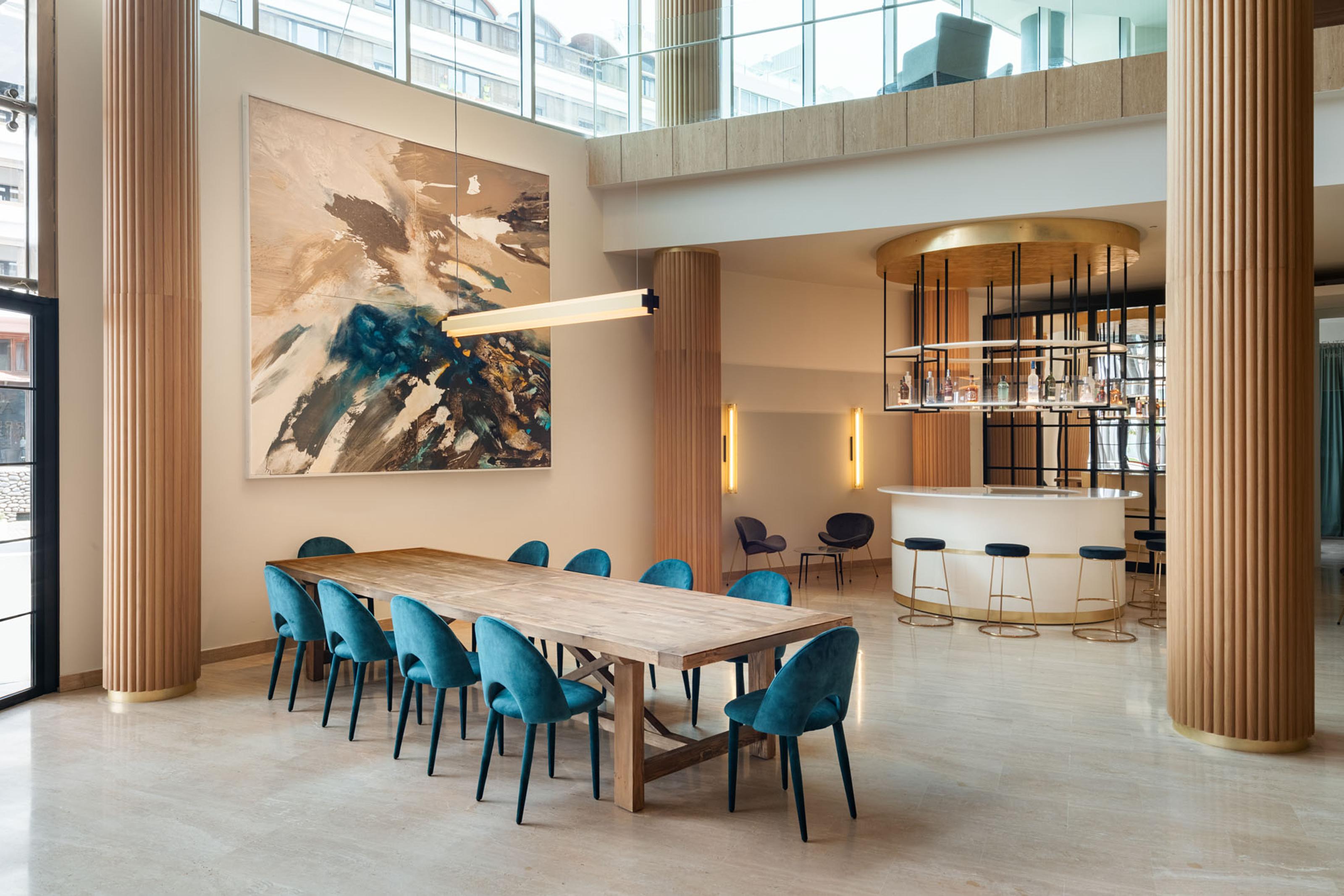 Arrecife Gran Hotel & Spa Exterior foto The lobby of the hotel